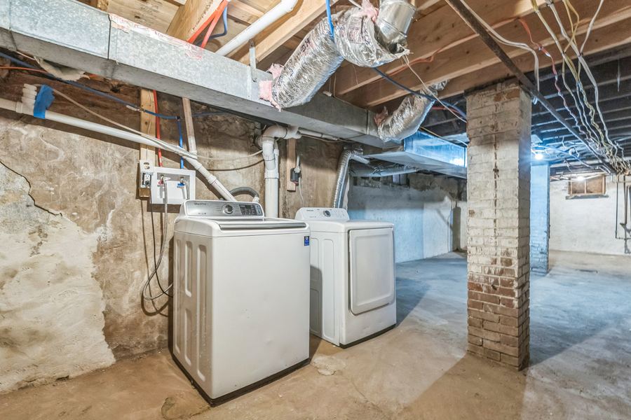 Washer and dryer