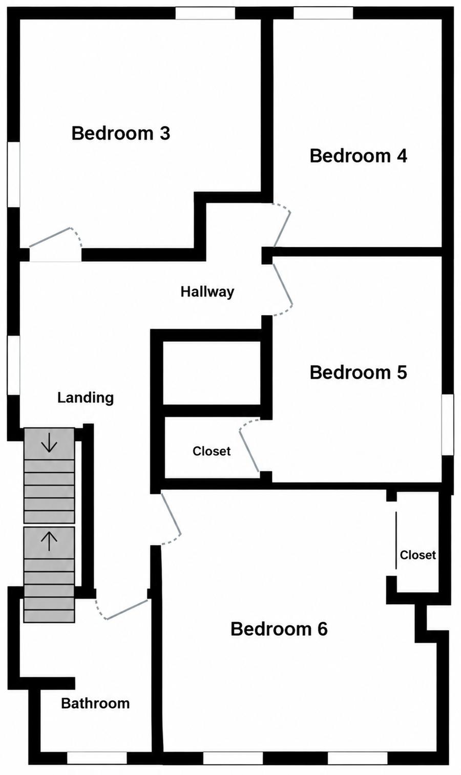 Second floor plan